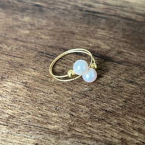 Seawater Pearl 18K Gold Ring